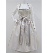 Countryline Dirndl Midi creme Hochzeit