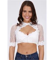 Dirndbluse Pippa Spitze ecru