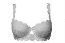 Dirndl BH mit Spitze weiss - Gr. 75A