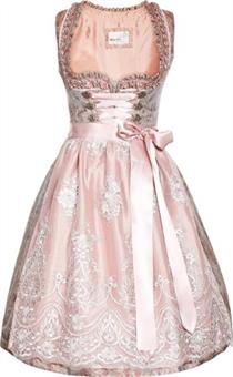 Dirndl Kurz Flicka altrosa - Gr.42