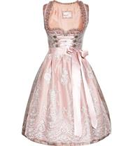 Dirndl Kurz Flicka altrosa