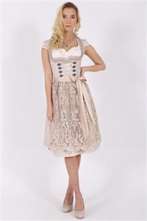 Dirndl Kurz gold - Gr.48