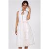 Dirndl Midi Mathilda ecru - Gr.32