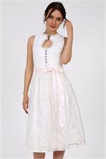 Dirndl Midi Mathilda ecru - Gr.32