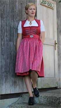 Dirndl Midi rot - Gr.40 Dirndl Midi rot - Gr.40