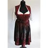 Dirndl Midi schwarz rot - Gr.54