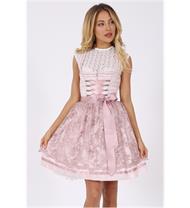 Dirndl Mini Jamila rosa