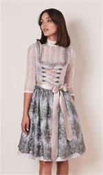 Dirndl Mini Nessa hellgrau - Gr.40