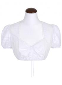 Dirndlbluse Belantis weiss - Gr.50 Dirndlbluse Belantis weiss - Gr.50