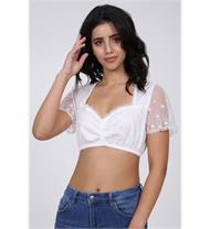 Dirndlbluse Ellen ecru