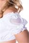 Dirndlbluse Herzenssache ecru mit Herzmotiv - Gr.44 | Bild 2