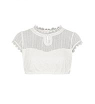 Dirndlbluse Nevena weiss