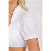 Dirndlbluse Quite Simply schwarz - Gr.32