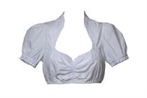 Dirndlbluse Quite Simply weiss - Gr.46