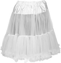 Dirndlpetticoat 75cm weiss - S