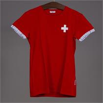 Edelvetica Herren T-Shirt mit Schweizerkreuz - XL