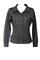 Edelweissbluse Carina langarm schwarz - XL
