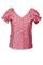 Edelweissbluse Rosalie kurzarm rosa - Gr. 42