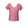 Edelweissbluse Rosalie kurzarm rosa - Gr. 42