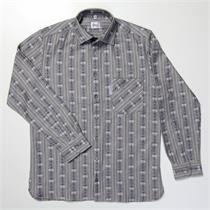 Edelweisshemd Modern Fit Langarm grau - 3XL