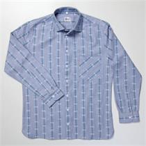 Edelweisshemd Modern-Fit Langarm hellblau - 3XL