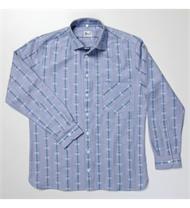 Edelweisshemd Modern-Fit Langarm hellblau