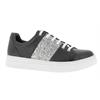 Esgano Damenschuh Sneaker low schwarz/silber - Gr.37