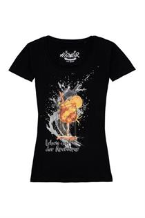 HangOwear Damen T-Shirt Fenja schwarz - L