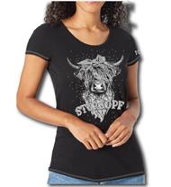 HangOwear Damenshirt Quentaya Deluxe schwarz
