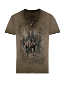 HangOwear Herren T-Shirt Gregor braun - 4XL
