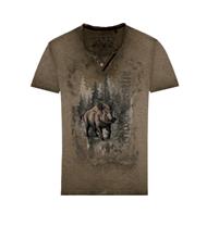 HangOwear Herren T-Shirt Gregor braun