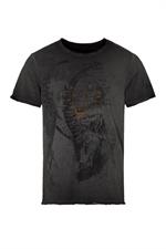 Hangowear Herrenshirt Almerich Hirsch grau - S