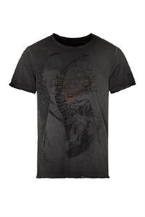 Hangowear Herrenshirt Almerich Hirsch grau - XXL