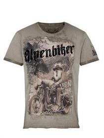 Hangowear Herrenshirt Yogi Alpenbiker beige - L