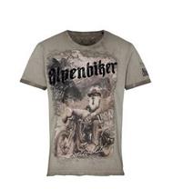 Hangowear Herrenshirt Yogi Alpenbiker beige