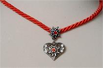 Herz&kl.EDW/Kordel - d'orange