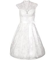Hochzeitsdirndl Midi Reni creme