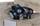 Hosenträger schwarz mit Edelweissmuster - 115cm