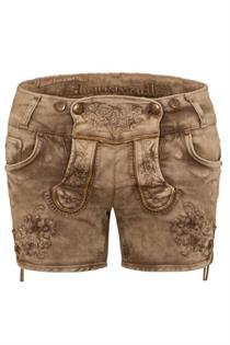 Jeans Short Ovida schlamm - Gr.38