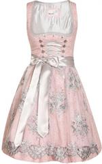Kinderdirndl Beate inklusive Bluse rosa - 110/116