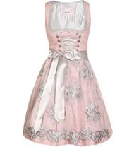 Kinderdirndl Beate inklusive Bluse rosa