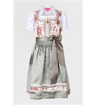 Kinderdirndl inklusive Bluse beige/grün