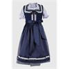 Kinderdirndl inklusive Bluse blau - Gr.116