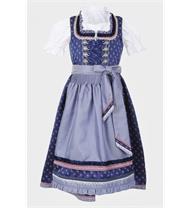 Kinderdirndl inklusive Bluse dunkelblau
