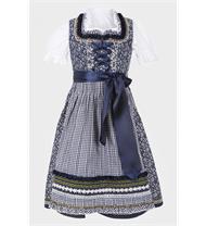 Kinderdirndl inklusive Bluse dunkelblau