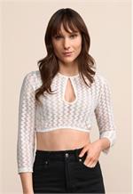 Krüge Dirndlbluse KA Erija ecru - Gr.38