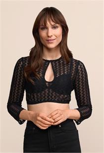 Krüge Dirndlbluse KA Erija schwarz - Gr.40 Krüge Dirndlbluse KA Erija schwarz - Gr.40