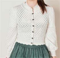 Krüger Damenstrickjacke ecru - XS