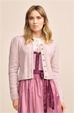 Krüger Damenstrickjacke rosa - XXL