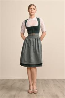 Krüger Dirndl Kurz Alisha d'grün - Gr.42